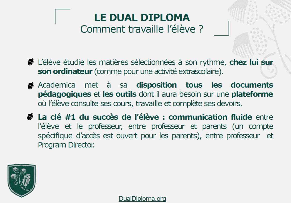 Bac Américain Dual Diploma 20252026 Lycée SaintLouis — free download